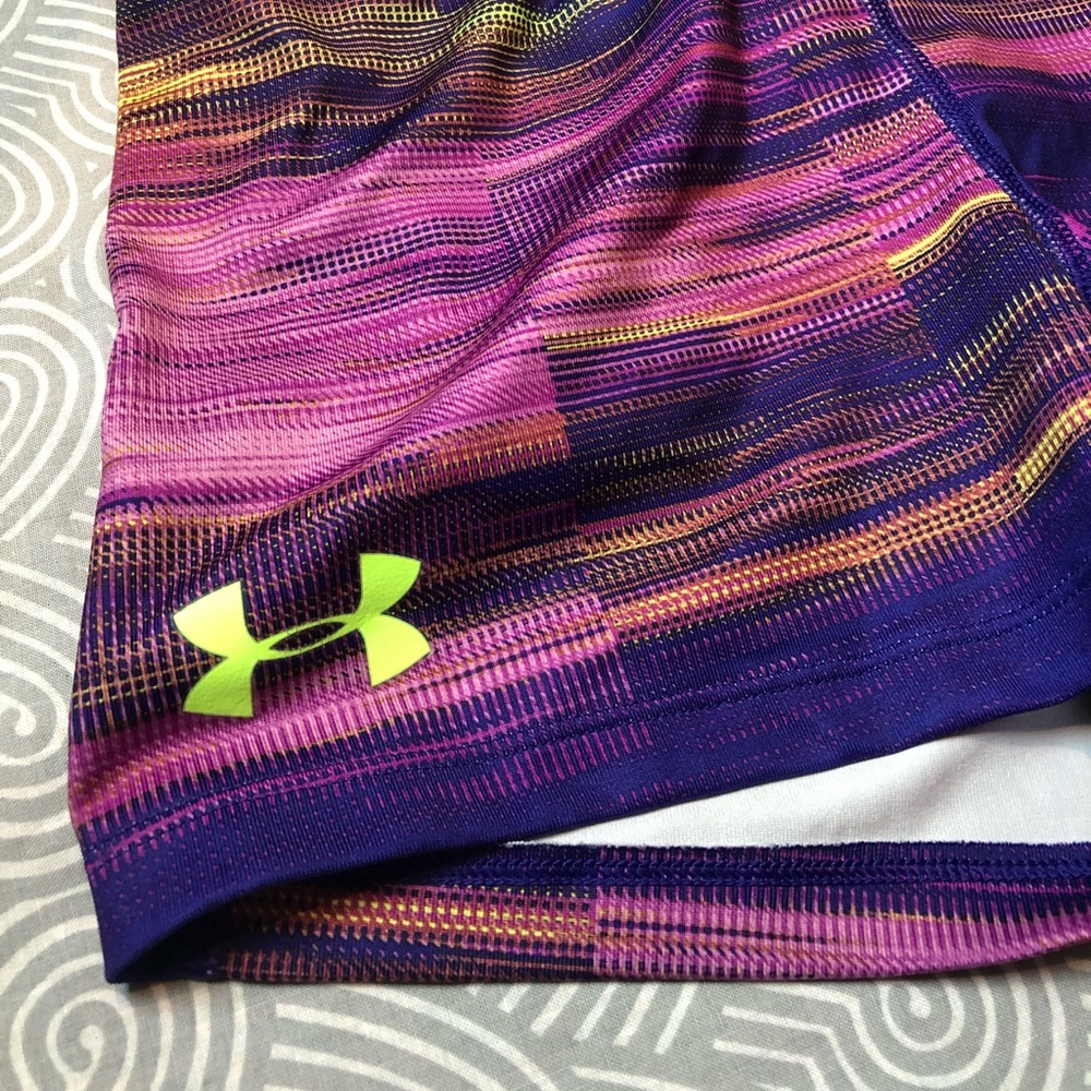 Underarmour Pink & Purple Booty Shorts